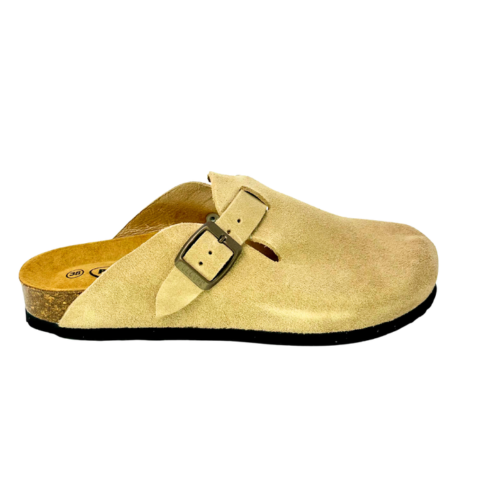 Clog (Women's) Tan Suede